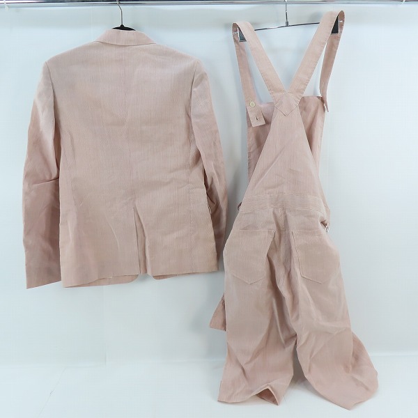 実際に弊社で買取させて頂いたFACTOTUM/ファクトタム ストライプ ジャケット/オーバーオール セットアップ/46の画像 1枚目