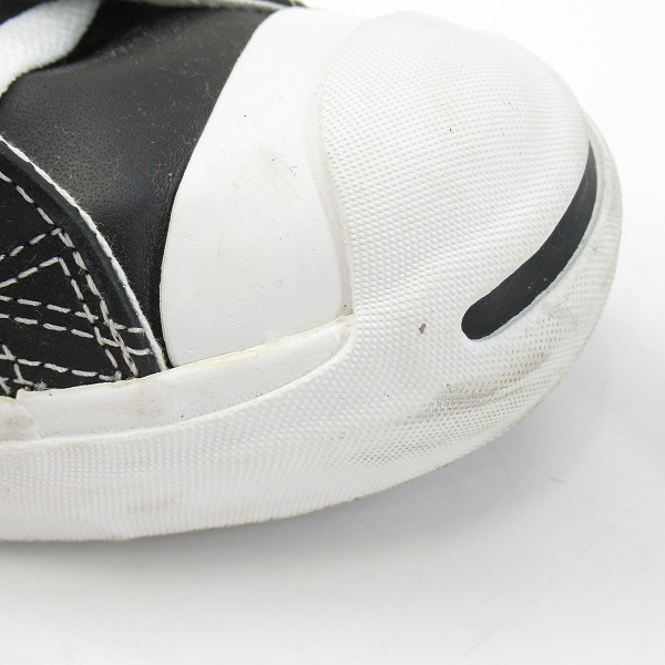 実際に弊社で買取させて頂いたCONVERSE/コンバース LEA JACK PURCELL レザー ジャックパーセル 1B985/26.5の画像 7枚目