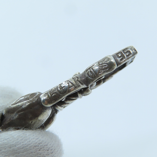 実際に弊社で買取させて頂いたCHROME HEARTS/クロムハーツ DAGGER HEART/ダガーハート ペンダントトップ の画像 5枚目