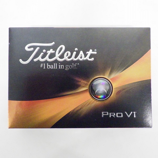 実際に弊社で買取させて頂いた【未使用】Titleist/タイトリスト PRO V1 ゴルフボール ホワイト 1ダースの画像 2枚目