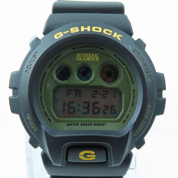 実際に弊社で買取させて頂いたG-SHOCK×HYSTERIC GLAMOUR/Gショック×ヒステリックグラマー コラボ 2016 三つ目 DW-6900FS