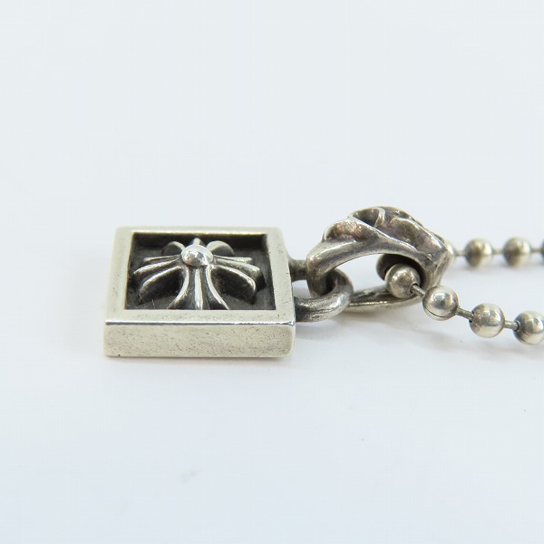 実際に弊社で買取させて頂いたCHROME HEARTS/クロムハーツ フレームドCHプラスチャーム/ペンダントの画像 3枚目