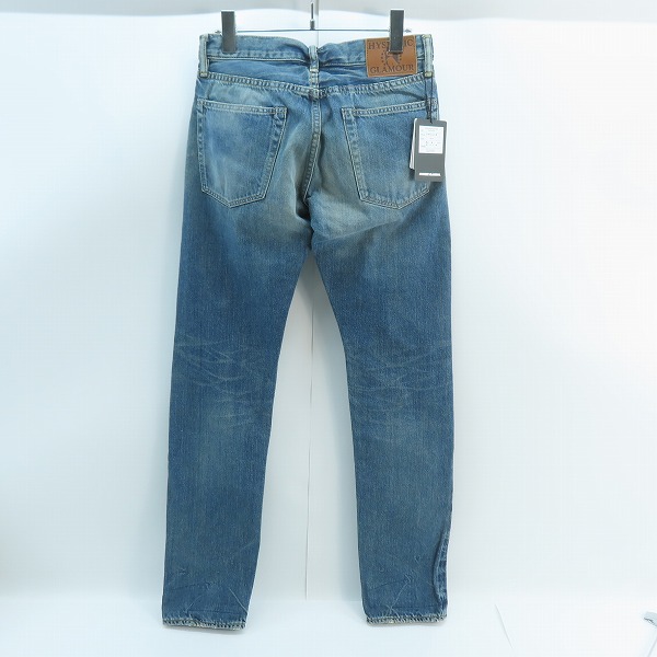 実際に弊社で買取させて頂いた【未使用】HYSTERIC GLAMOUR/ヒステリックグラマー スタッズ ダメージ加工 ボタンフライ デニムパンツ 0243AP04/W29の画像 1枚目