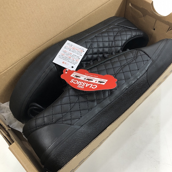 実際に弊社で買取させて頂いた【未使用】VANS/バンズ OLD SKOOL オールドスクール スニーカー V36CF NS 617608-0001/27の画像 8枚目