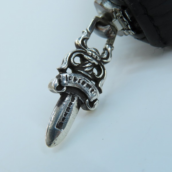実際に弊社で買取させて頂いたCHROME HEARTS/クロムハーツ REC-Ｆ ZIP フィリグリープラス/レザー ロングウォレット/長財布の画像 6枚目