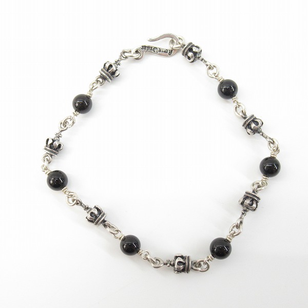 実際に弊社で買取させて頂いたROYAL ORDER/ロイヤルオーダー クラウンリンク フック ブレスレットの画像 3枚目