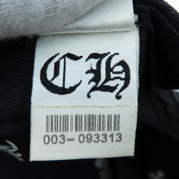 実際に弊社で買取させて頂いたCHROME HEARTS/クロムハーツ トラッカーキャップ CHクロスボタン デニム 003-093313の画像 6枚目