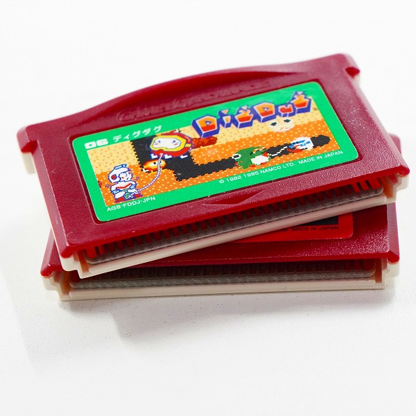 実際に弊社で買取させて頂いたゲームボーイアドバンス/GBAソフト ナムコ 02パックマン /06ディグダグ 2点セットの画像 5枚目
