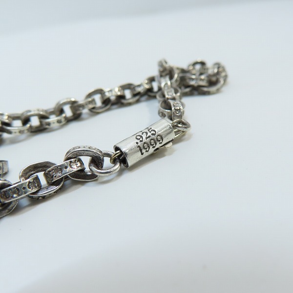 実際に弊社で買取させて頂いたCHROME HEARTS/クロムハーツ PAPER CHAIN 30/ペーパーチェーン ネックレス 30インチの画像 2枚目
