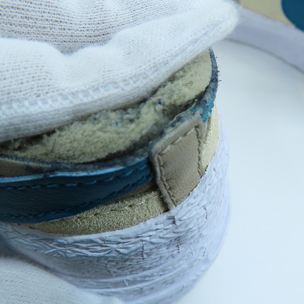 実際に弊社で買取させて頂いたNIKE×SACAI×KAWS/ナイキ×サカイ×カウズ BLAZER LOW REED ブレーザー ロー DM7901-200 28.0の画像 6枚目