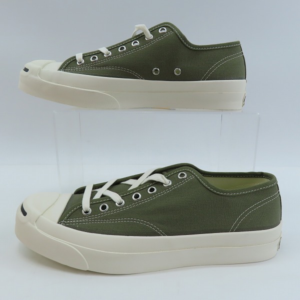 実際に弊社で買取させて頂いたCONVERSE/コンバース アディクト ジャックパーセル スニーカー カーキ 1CL858 28の画像 3枚目