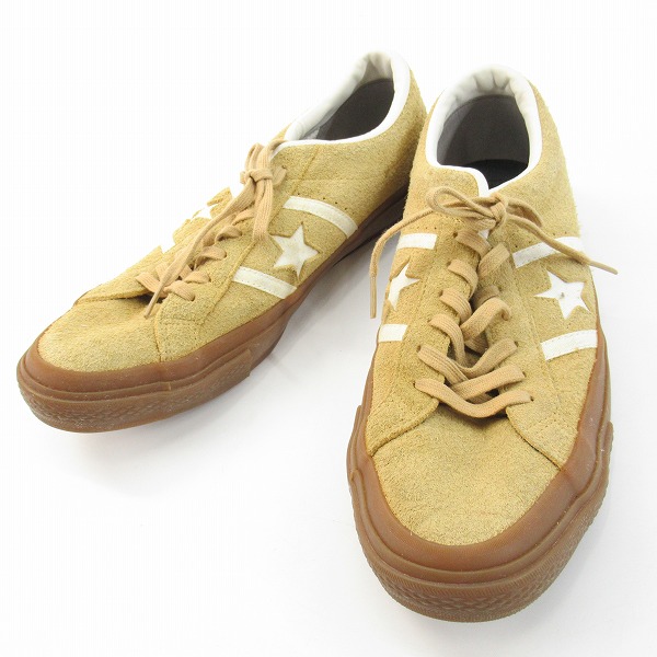 実際に弊社で買取させて頂いたCONVERSE/コンバース STAR&BARS SUEDE GM サンドブラウン スエード スニーカー 1CL257 /29