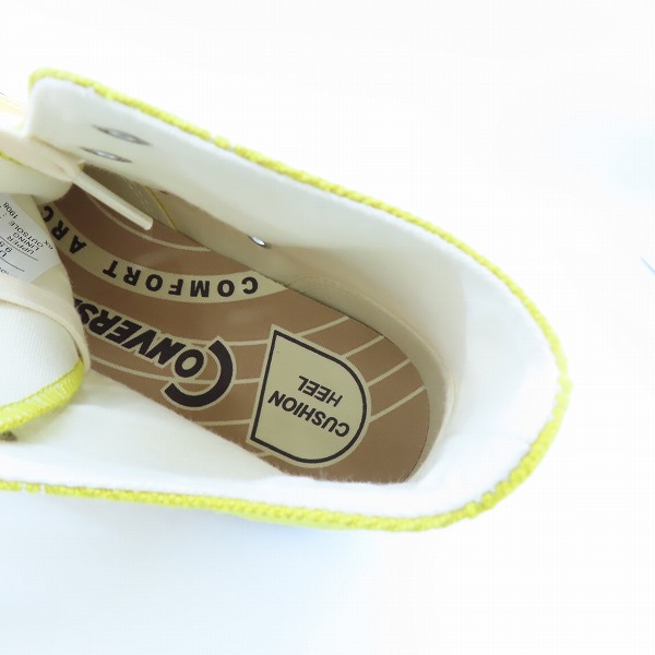 実際に弊社で買取させて頂いたCONVERSE/コンバース Addict/アディクト CHUCK TAYLOR CANVAS HI/チャックテイラー キャンバス ハイ 1CL573/28の画像 4枚目
