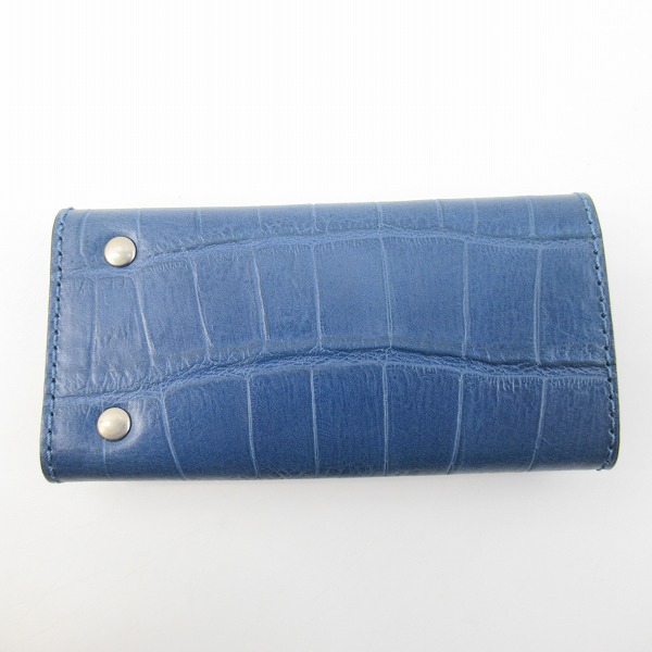 実際に弊社で買取させて頂いたFelisi/フェリージ クロコ型押し レザー 6連 キーケースの画像 1枚目