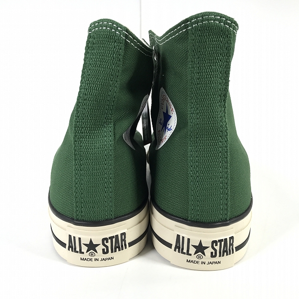 実際に弊社で買取させて頂いた【未使用】CONVERSE/コンバース CV ALL STAR J 80s HI オールスター スニーカー/9.5の画像 1枚目