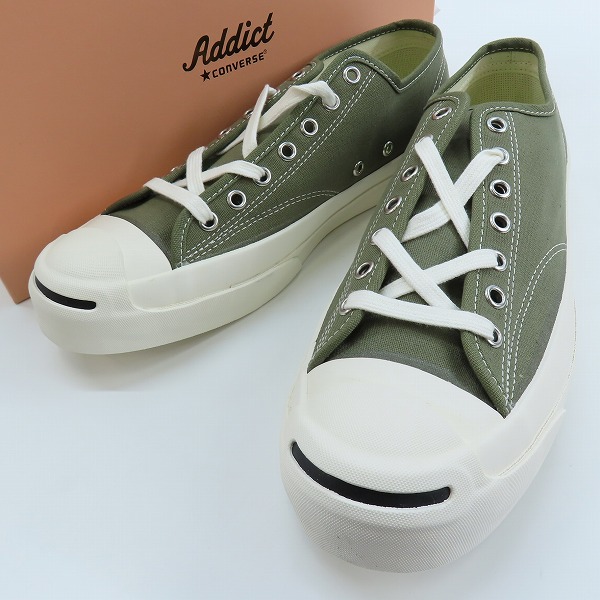 実際に弊社で買取させて頂いたCONVERSE/コンバース アディクト ジャックパーセル スニーカー カーキ 1CL858 28