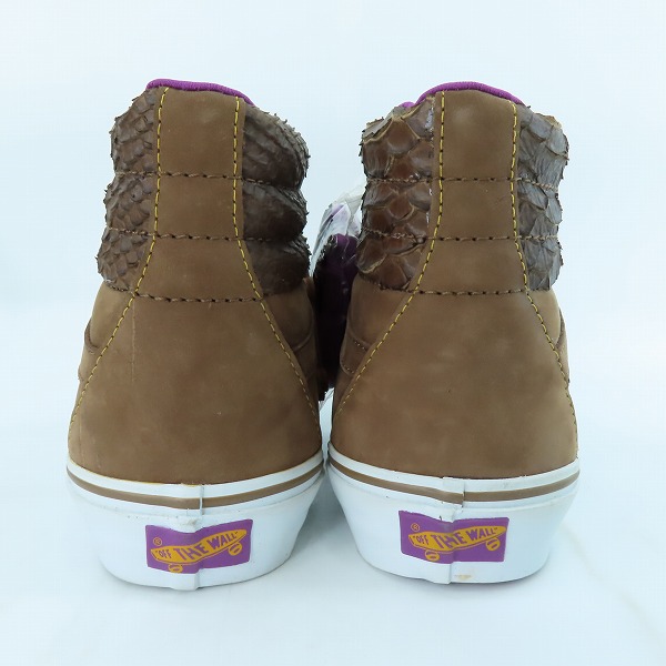 実際に弊社で買取させて頂いたVANS/バンズ SK-8HI LX COCOA スニーカー VN-0D6Q2G7/26.5の画像 1枚目
