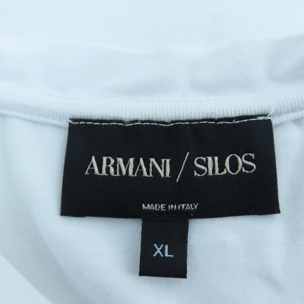実際に弊社で買取させて頂いたGIORGIO ARMANI/ジョルジオアルマーニ SILOS/シーロス フォト グラフィック Tシャツ 01T53J 012CJ/XLの画像 2枚目