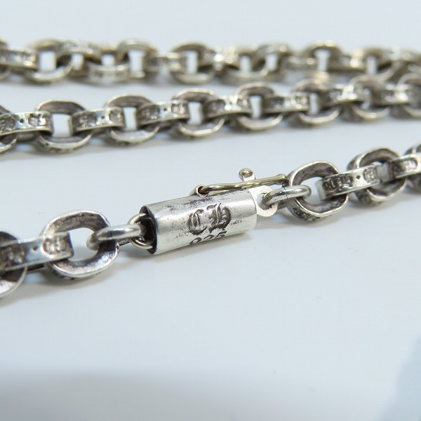 実際に弊社で買取させて頂いたCHROME HEARTS/クロムハーツ PAPER CHAIN 30/ペーパーチェーン ネックレス 30インチの画像 1枚目