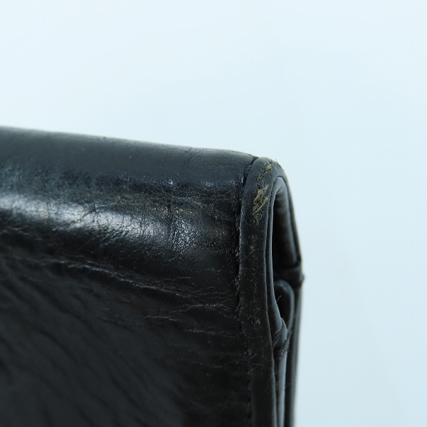 実際に弊社で買取させて頂いたCHROME HEARTS/クロムハーツ シングルフォールド ロングウォレット/長財布 チップスコーナーの画像 8枚目