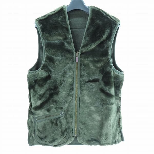 実際に弊社で買取させて頂いたBarbour/バブアー フロントジップ リバーシブル ライナー ベスト 242MLI0004/38の画像 2枚目