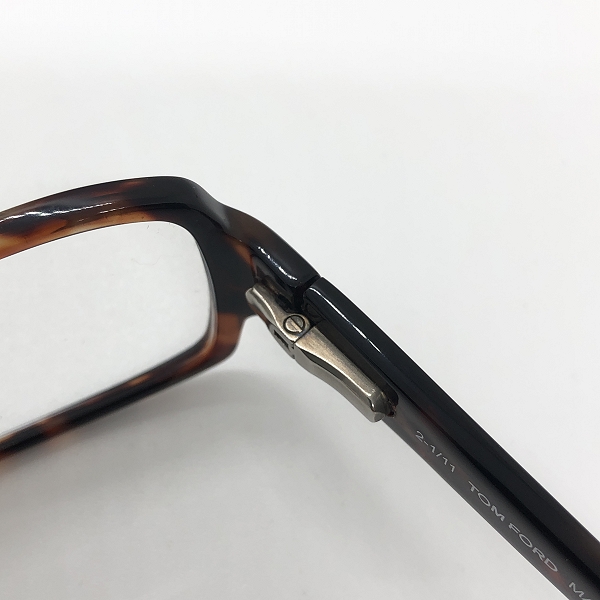 実際に弊社で買取させて頂いたTOM FORD/トムフォード アイウェア/メガネフレーム TF5185 052の画像 4枚目