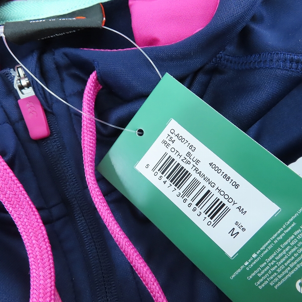 実際に弊社で買取させて頂いた【未使用】CANTERBURY/カンタベリー IRFU/アイルランドラグビー協会 ハーフジップトレーニングウェア 400188106/Mの画像 8枚目