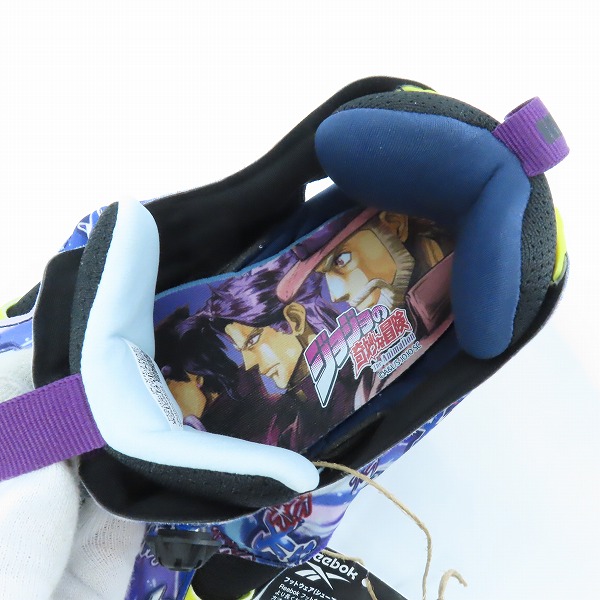 実際に弊社で買取させて頂いた【未使用】Reebok/リーボック×ジョジョの奇妙な冒険 INSTAPUMP FURY 94/インスタポンプフューリー 94 100221374/26.5の画像 4枚目