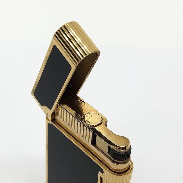 実際に弊社で買取させて頂いたCARAN d'ACHE/カランダッシュ ガスライター ブラック×ゴールドの画像 6枚目