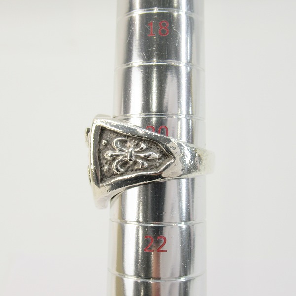 実際に弊社で買取させて頂いたROYAL ORDER/ロイヤルオーダー RO Shield Ring/RO シールド リング/21号の画像 9枚目
