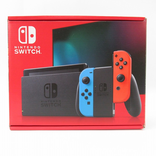 実際に弊社で買取させて頂いた任天堂 Nintendo Switch/ニンテンドースイッチ 本体 ネオンブルー・ネオンレッド HAD-S-KABAA【簡易動作確認済】