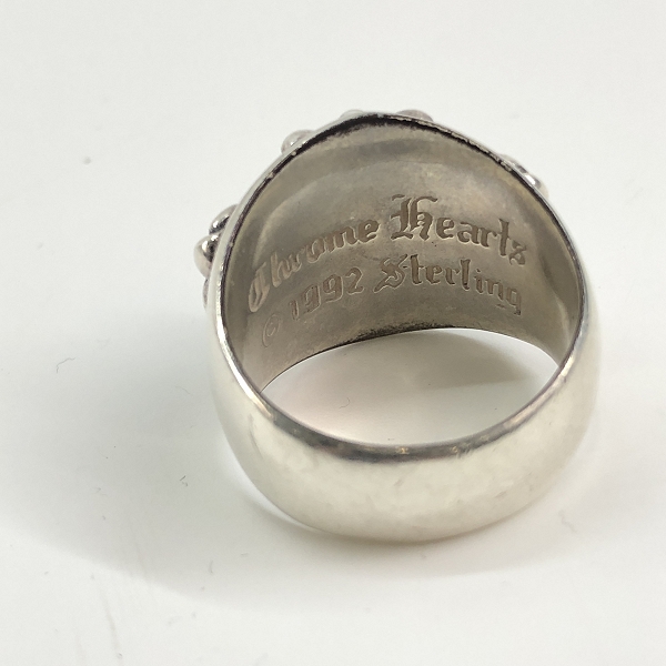 実際に弊社で買取させて頂いたCHROME HEARTS/クロムハーツ KEEPER キーパーリング 23-25号の画像 6枚目
