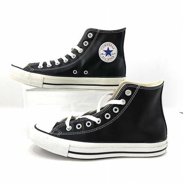 実際に弊社で買取させて頂いたCONVERSE/コンバース LEATHER ALL STAR レザー オールスター 18616/27の画像 3枚目
