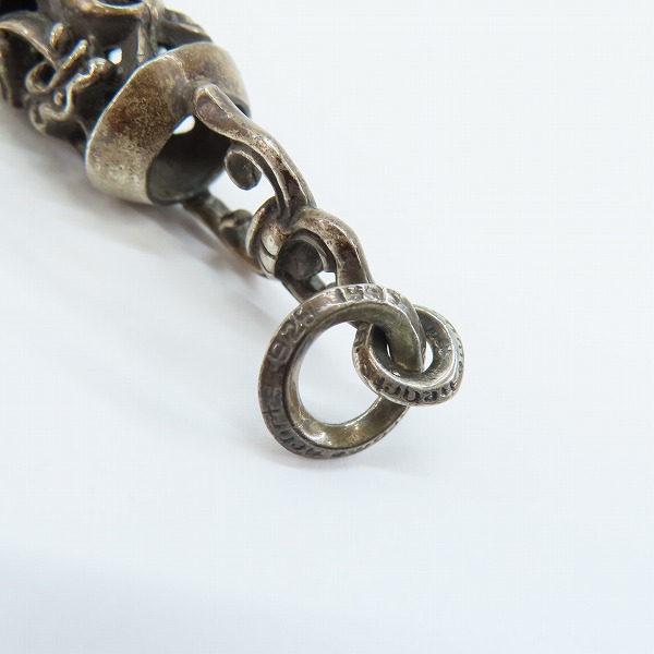 実際に弊社で買取させて頂いた【オールド刻印】CHROME HEARTS/クロムハーツ ケルティックローラーペンダントの画像 5枚目