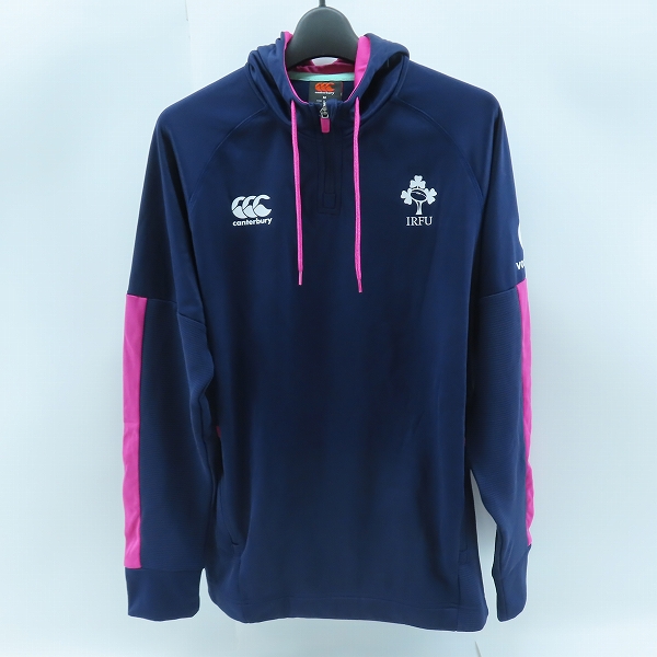 実際に弊社で買取させて頂いた【未使用】CANTERBURY/カンタベリー IRFU/アイルランドラグビー協会 ハーフジップトレーニングウェア 400188106/M