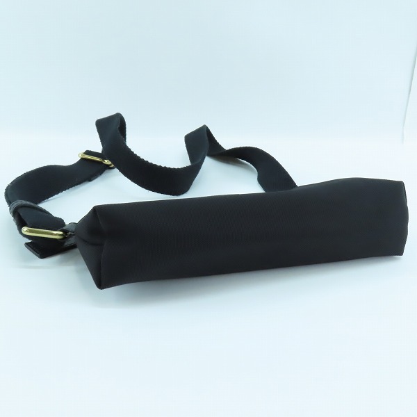 実際に弊社で買取させて頂いたIL BISONTE/イルビゾンテ ショルダーバッグ ブラックの画像 2枚目