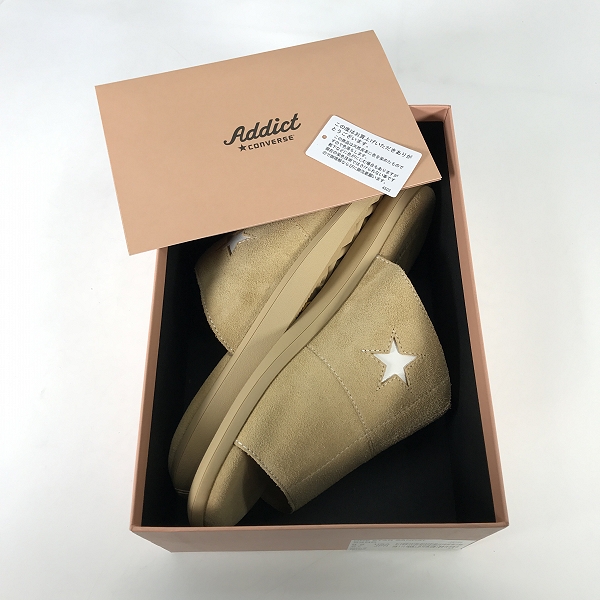 実際に弊社で買取させて頂いたCONVERSE ADDICT/コンバース アディクト ワンスターサンダル/27の画像 6枚目