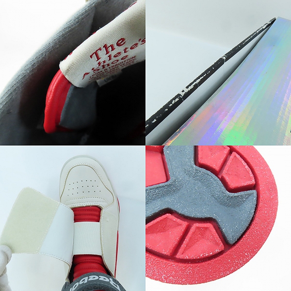 実際に弊社で買取させて頂いたReebok/リーボック ALIEN STOMPER HI/エイリアンスタンパー ハイ 世界426足限定 M49096/25.5の画像 7枚目