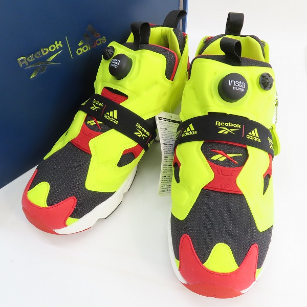 実際に弊社で買取させて頂いた【未使用】adidas×Reebok/アディダス×リーボック INSTAPUMP FURY BOOST/インスタポンプフューリー FW5305/27.5
