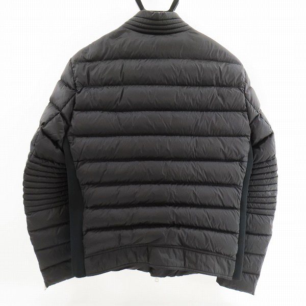 実際に弊社で買取させて頂いた【JPタグ】MONCLER/モンクレール 17AW AUBIN オービン ダウンライダースジャケット C20914031305 1の画像 1枚目