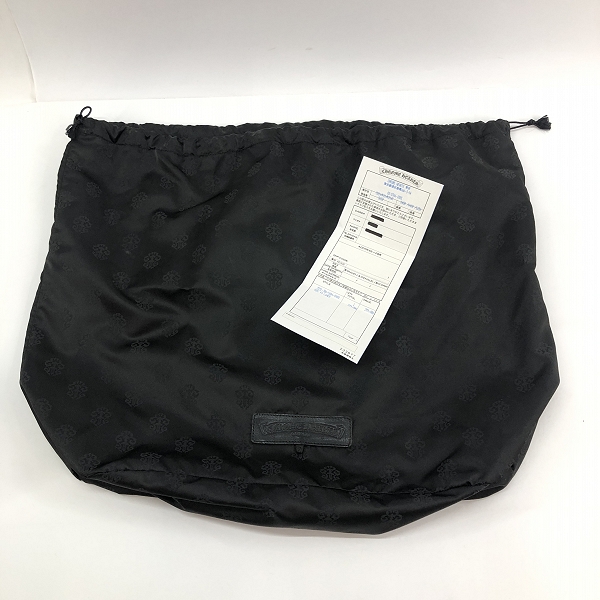 実際に弊社で買取させて頂いた【インボイス原本】CHROME HEARTS/クロムハーツ セメタリークロスパッチ トートバッグの画像 9枚目