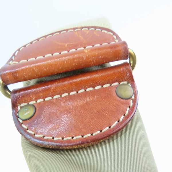 実際に弊社で買取させて頂いたFelisi/フェリージ レザー/ナイロン ショルダーバッグ ベージュ  9362の画像 7枚目