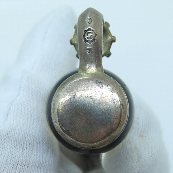 実際に弊社で買取させて頂いた【ギャラ付き】STARLINGEAR/スターリンギア New Skull Marble/ニュースカル マーブル New Frankie ペンダントの画像 2枚目