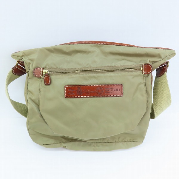 実際に弊社で買取させて頂いたFelisi/フェリージ レザー/ナイロン ショルダーバッグ ベージュ  9362