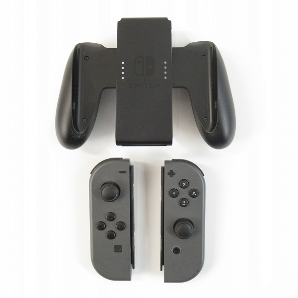 実際に弊社で買取させて頂いた任天堂 Nintendo Switch/ニンテンドースイッチ Joy-Con/ジョイコン グリップ付き 2点セット【動作未確認】の画像 2枚目