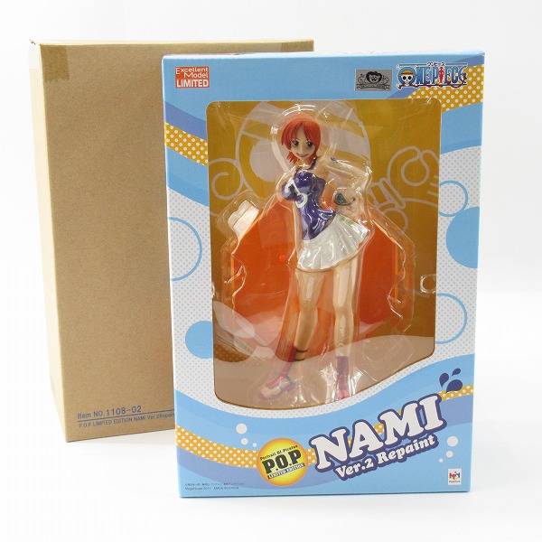 実際に弊社で買取させて頂いた【未開封】メガハウス エクセレントモデル LIMITED P.O.P ワンピース LIMITED EDITION ナミ Ver.2 Repaint フィギュア