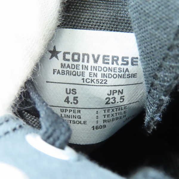 実際に弊社で買取させて頂いたCONVERSE/コンバース ALL STAR ハイカットスニーカー 1CK522/23.5の画像 5枚目