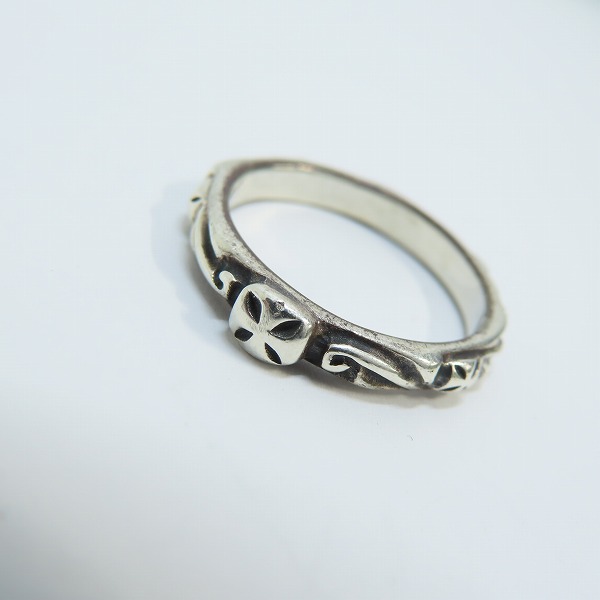 実際に弊社で買取させて頂いたBill Wall Leather/BWL/ビルウォールレザー R202 Thin クロスリング 16.5号