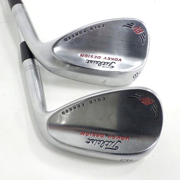 実際に弊社で買取させて頂いたTitleist/タイトリスト Vokey Design COLD FORGED/ボーケイ ウェッジ 52°,58° 2本セット Dynamic Gold FLEX:S200の画像 4枚目