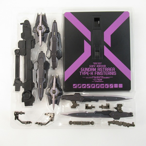 実際に弊社で買取させて頂いたBANDAI/バンダイスピリッツ METAL BUILD ガンダムアストレア TYPE-X フィンスターニス/機動戦士ガンダム00/プレバン/フィギュアの画像 5枚目